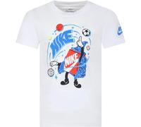 NIKE Ropa Infantil Tela Blanco, Blanco, 5-6