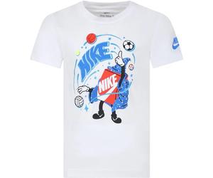 NIKE Ropa Infantil Tela Blanco, Blanco, 5-6