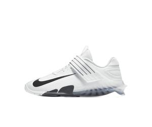 NIKE SAVALEOS - Zapatos Unisex con Cordones para Adultos, Blanco/Negro-Gris Hierro-Naranja láser, 38.5 EU, Blanco Negro Hierro Gris Láser Naranja, 38.5 EU