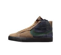 Nike SB Zoom Blazer Mid Premium - Zapatos de skate (FZ3306-200, Legend marrón oscuro/obsidiana/bronceado británico claro/abeto), Legend Dark Brown/Obsidian/Light British Tan/Fir, 43 EU