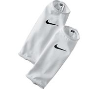 Nike Guard Lock Sleeves Shin Guards, Unisex-Adult, White/Black/Black, L