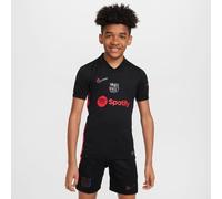 Nike Segunda Equipación Stadium FC Barcelona 2024/25 Camiseta De Fútbol Replica Dri-Fit - Niño/A, Black/University Red/Hyper Royal/Black, FN9148-011, M