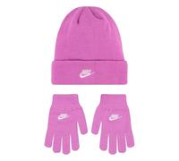 NIKE Set Club Beanie/Glove Set Rosa, Rosa