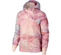 Nike Shield - Chaqueta con Capucha para Mujer, Mujer, Color Guava Ice, tamaño Extra-Large