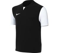 NIKE Short-Sleeve Soccer Jersey Y Nk DF Trophy V JSY SS, Black/White/White/White, DR0942-010, XS