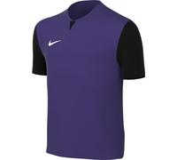NIKE Short-Sleeve Soccer Jersey Y Nk DF Trophy V JSY SS, Court Purple/Black/Black/White, DR0942-547, M