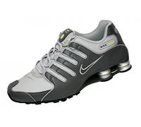NIKE Shox NZ Schuhe Dark Grey-Wolf Grey-Volt - 48,5