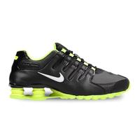 NIKE Shox NZ Zapatillas para hombre, negro/verde - 378341-013, Negro y verde., 44.5 EU