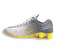 NIKE Shox R4 SE, Sneaker Hombre, Vast Grey Bright Citron Lt Graphite, 40.5 EU