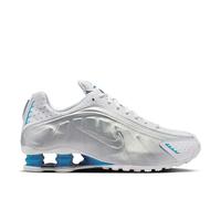 Nike Shox R4 W "Blue Hero" - Talla: 40.5 White/Metallic Silver-Blue