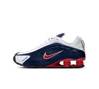 Nike Shox R4 "Midnight Navy" - Talla: 40.5 Midnight Navy/Gym Red-White-Metallic Silver-Black-White