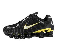 NIKE Shox TL CN0151-002 - Zapatillas Deportivas Negras, Black Dynamic Yellow Metallic Silver, 43 EU