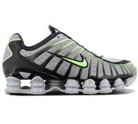 NIKE Shox TL, Sneaker Hombre, Wolf Grey Lime Blast Black, 45.5 EU