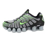 NIKE Shox TL, Sneaker Hombre, Wolf Grey Lime Blast Black, 44.5 EU