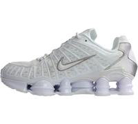 Nike Shox TL, Sneaker Mujer, White Metallic Silver MAX Orange, 45 EU