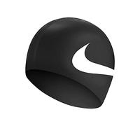 Nike Silicone Cap Gorro De Natación, Unisex Adulto, Black, Talla Única