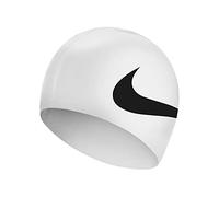Nike Silicone Cap Gorro De Natación, Unisex Adulto, White, Talla Única