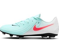 Nike Phantom GX 2 Club Botas de fútbol de Perfil bajo MG, Soccer Shoe Hombre, Mint/Atomic Red-Off Noir, 45.5 EU