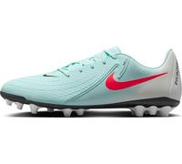 Nike - Bota de fútbol Phantom GX II Academy AG, Unisex, Mint-Atomic Red-Off Noir, 10 USA