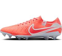 Nike Soccer Shoe Tiempo Legend 10 Elite Botas De Fútbol De Perfil Bajo para Terreno Firme, Hot Lava/White, DV4328-800, 45 EU (11 US)