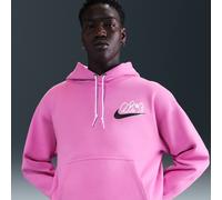 Nike Solo Swoosh Sudadera con capucha de tejido Fleece - Hombre - Rosa L