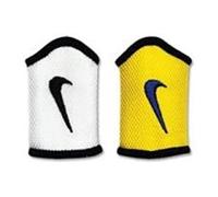 Nike, Soporte deportivo para la mano, Blanco con Amarillo, talla M