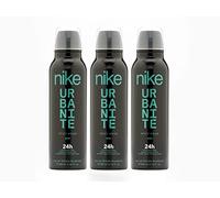 NIKE - Spicy Road Pack de 3 x 200 ml, Desodorante Hombre Spray, Desodorante Antimanchas para Todo Tipo de Piel, 0% Sales de Aluminio, de Larga Duración, Fragancia Cítrica Amaderada