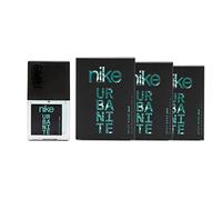 NIKE - Spicy Road Pack de 3 x 30 ml, Colonia Hombre, Formato Viaje en Spray, Perfume Hombre, Eau de Toilette Natural y Masculina, Aroma Cítrico Amaderado, Fragancia Fresca