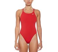 Nike Spiderback One Piece - Traje de Baño, Mujer, Rojo (University Red), 30