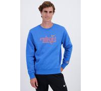 Nike Sport - Azul - Sudadera Algodón Hombre talla S