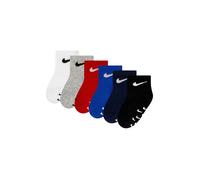 Nike Sportswear Calcetines 'CORE SWOOSH' navy / azul oscuro / gris moteado / rojo / negro / blanco 16-18,5 EUR