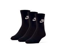 Nike Sportswear Everyday Essential Unisex Socks (3 Pack) Ref. DX5025-010 Color Negro Talla L Negro L