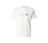 Nike Sportswear Camiseta 'AIR' oro / blanco M oro / blanco