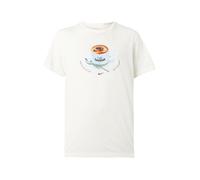 Nike Sportswear Camiseta 'CAFE SWOOSH MUG' beige claro / caramelo / rojo oscuro / plata XS beige claro / caramelo / rojo oscuro / plata