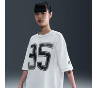 Camiseta Oversize Nike Sportswear para mujer Ref. HV4972-121 Color Blanco Talla XS