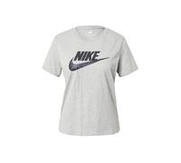 Nike Sportswear Camiseta 'Essential' gris moteado / negro, Talla XS