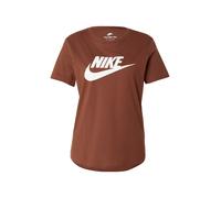 Nike Sportswear Camiseta 'ESSNTL' marrón / blanco S EUR