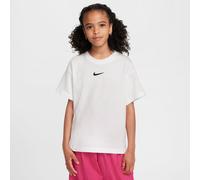 Nike Sportswear Camiseta 'ESSNTL' negro / blanco 138-147 negro / blanco