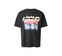 Nike Sportswear Camiseta 'FLY ABOVE' azul cielo / amarillo pastel / rosa / negro L azul cielo / amarillo pastel / rosa / negro
