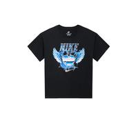 Nike Sportswear Camiseta 'MYSTICAL' azul oscuro / rosa pastel / negro / blanco 147-158 azul oscuro / rosa pastel / negro / blanco