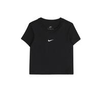 NIKE Sportswear Camiseta Corta - Niña, Black, HF7010-010, XS