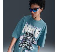 Nike Sportswear Camiseta oversize de manga corta - Mujer - Azul XL (EU 48-50)