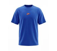 Nike Sportswear Camiseta 'PREM ESS' azul / naranja oscuro S EUR