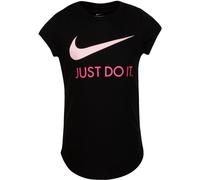NIKE Camiseta de Manga Corta Infantil Swoosh JDI Negro