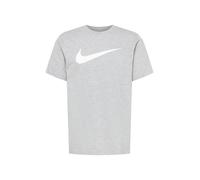 Nike Sportswear Camiseta 'Swoosh' gris moteado / blanco S gris moteado / blanco
