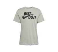 Nike Sportswear Camiseta 'Swoosh' gris moteado / negro L gris moteado / negro