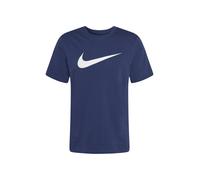 Nike Sportswear Camiseta 'Swoosh' navy / blanco M navy / blanco