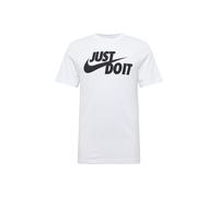 Nike M NSW tee Just Do It Swoosh T-Shirt, Hombre, White/Black, 2XL