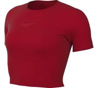 Nike Sportswear Chill Knit Camiseta Corta de Corte Estrecho (Mujer), University Red, HF9534-657, M