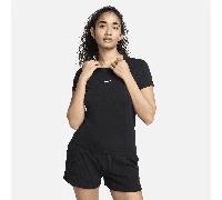 Nike Sportswear Chill Knit Camiseta - Mujer - Negro M (EU 40-42)